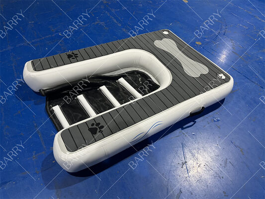 애견용 접이식 팽창식 도크, 미끄럼 방지 EVA 포함