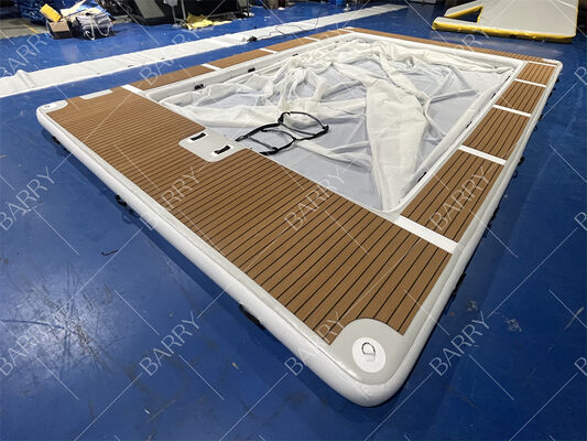 여름 드롭 스티치 튜브 붓 수달 요트 수영장 붓 바다 수영장