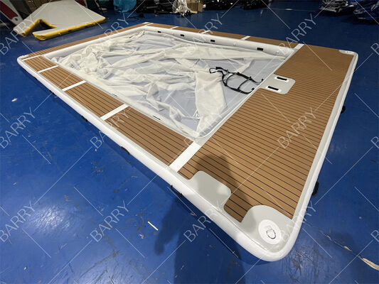 여름 드롭 스티치 튜브 붓 수달 요트 수영장 붓 바다 수영장