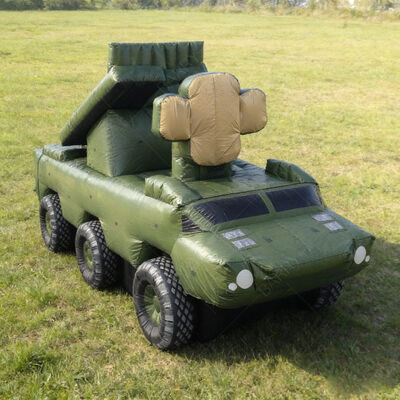 휴대용 방공 미사일 차량 부풀이 전술 미사일 시스템 차량 유인장