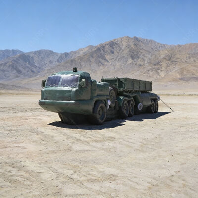 풍압 저항 성능 맞춤형 팽창식 대공 미사일 차량 미끼