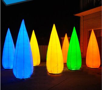 성 관 8는 전시를 위한 Lighing 팽창식 란 변화 색깔을 지도했습니다
