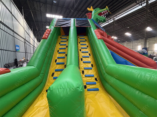 상업용 용용 물놀이공원, 대형 수영장과 함께 멀티 슬라이드 물놀이공원
