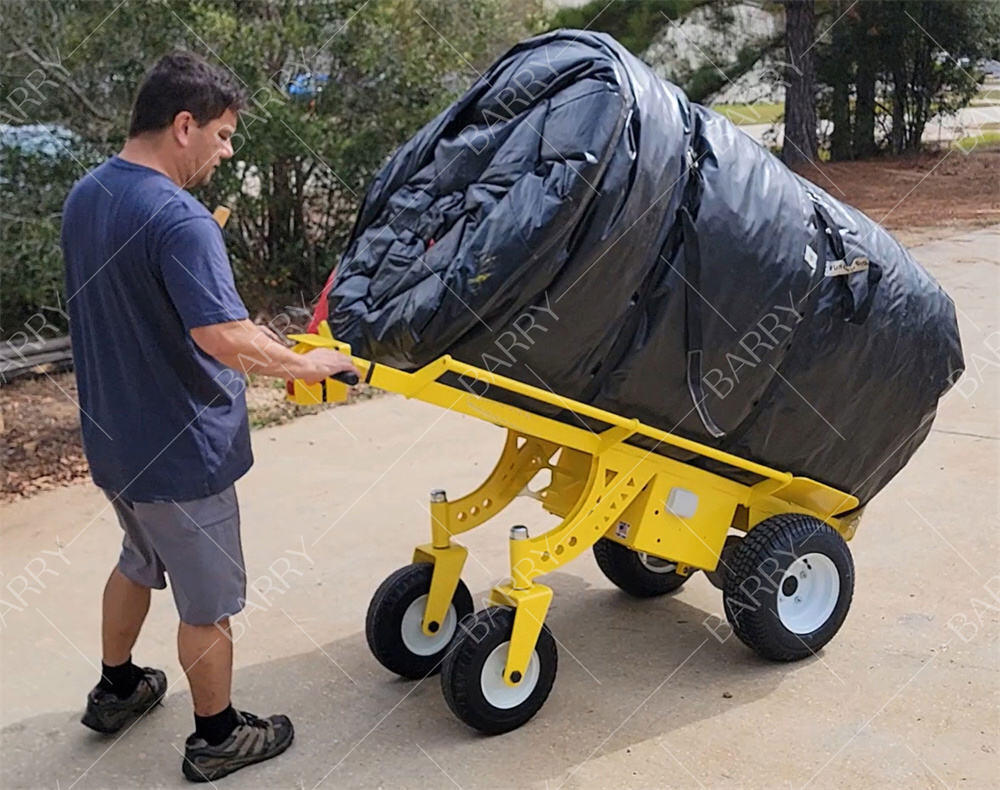 전기 동력 4륜 중량 수동 트럭 롤리 윙치와 함께