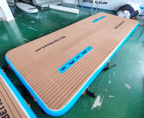 OEM 팽창식 뜨 플랫폼 물 놀이 제트기 스키 선창 하락 스티치