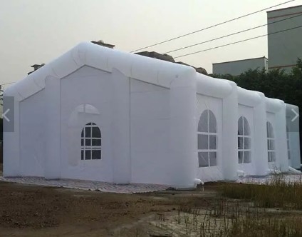텐트를 야영시키는 파티 PVC 야외 거대기업 행사를 위한 방수 부풀게할 수 있는 큐브 텐트