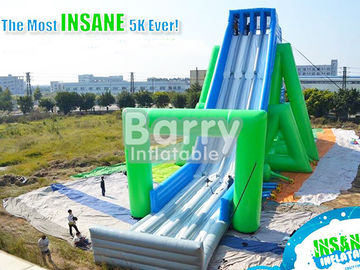 성인 0.55mm PVC 방수포를 위한 주문을 받아서 만들어진 5k 새총 거대한 팽창식 활주