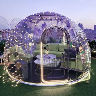 CE 및 SGS 인증을 받은 캄핑용 부풀이 버블 텐트 더블 꿰매기 기술