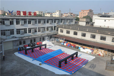 팽창식 장애 인종, Inflatables 5k 장애 매트리스는 크기 20x10x1.2M를 달립니다