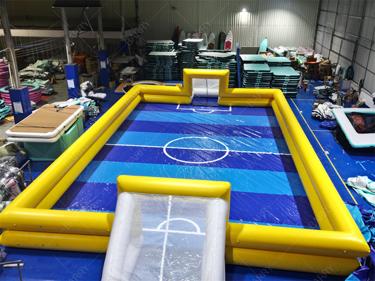 펌플 가능한 축구장 20x10m PVC 천장