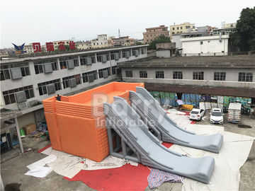 새로운 디자인 상업적인 사용 굉장한 미친 두 배 차선 아이 팽창식 활주