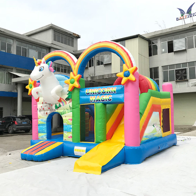 당을 위한 주문 PVC 방수포 팽창식 뛰어오르는 집