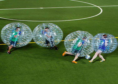 옥외 놀이 장비 Zorb 공 축구 팽창식 인간적인 거품 공 축구
