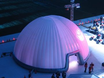 UV - 단계 덮개 30m를 위한 저항 점화 돔 당 팽창식 천막