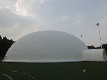 당을 위한 거대한 0.55mm PVC 방수포 백색 돔 Lgloo 팽창식 천막