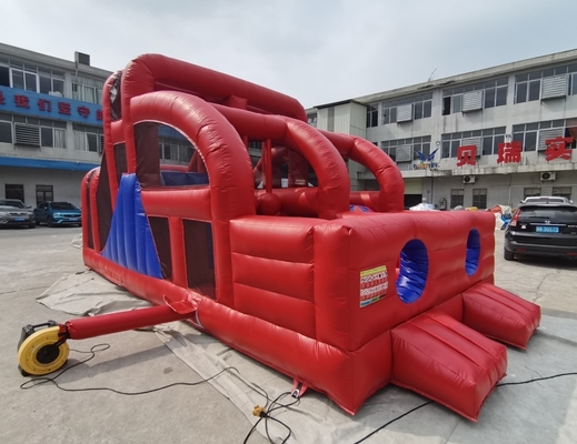 0.55 밀리미터 PVC 부풀게할 수 있는 난관 아이들 실행 경비원 실이드 10mL*5mW*4mH