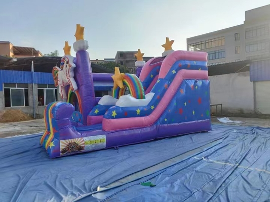아이들 상업적 부풀게할 수 있는 도약 성 파리 공원 하락