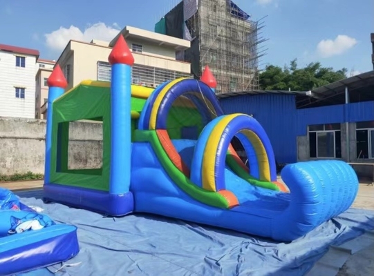 플라토 1000D 부풀게할 수 있는 캄보 하락 바운시 캐슬 점퍼 박